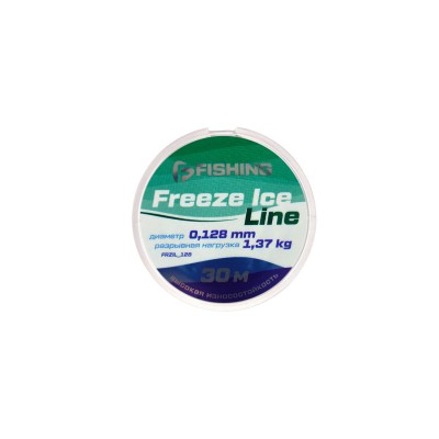F-FISHING Леска Freeze Ice Line 30м 0,128мм 1,37кг