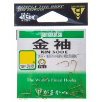GAMAKATSU Крючок Kin Sode №8 с лопаткой Gold 16шт
