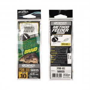 OWNER Оснастка готовая фидерная FDB-03 №10 d0.15мм 6шт