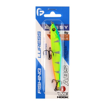 F-FISHING Воблер Bossy 98мм 9г 0.5-1.2м F215 Плавающий