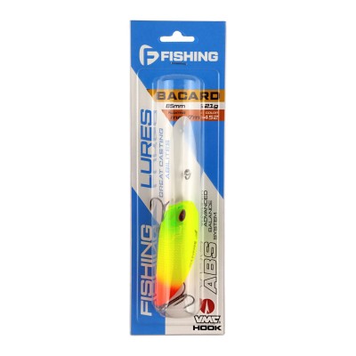 F-FISHING Воблер Bacard 85F 85мм 21г max-7м 452 Плавающий