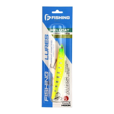 F-FISHING Воблер Hellcat 130SP 130мм 20г 0.5-2.0м 005 Суспендр F-FISHING Воблер Hellcat 130SP 130мм 20г 0.5-2.0м 005 Суспендр