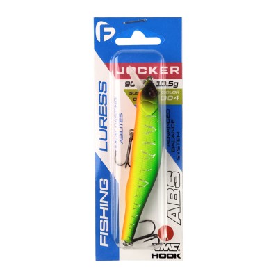 F-FISHING Воблер Jocker 90SP 90мм 10.5г 0.5-1.0м 004 Суспендр F-FISHING Воблер Jocker 90SP 90мм 10.5г 0.5-1.0м 004 Суспендр