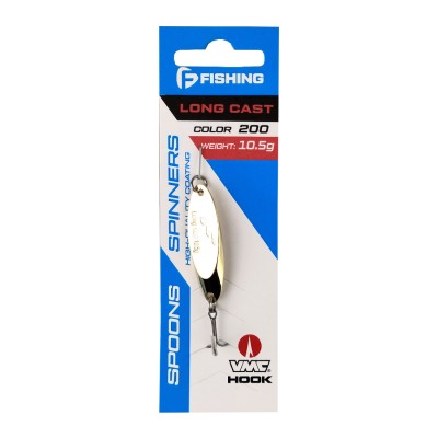 F-FISHING Блесна Long Cast 10.5г цвет 200 F-FISHING Блесна Long Cast 10.5г цвет 200