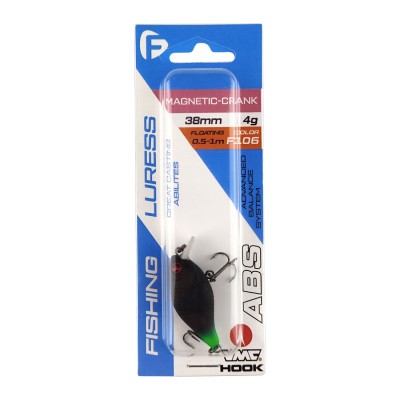 F-FISHING Воблер Magnetic Crank 38F 38мм 4г 0.5-1.0м F106 Плавающий