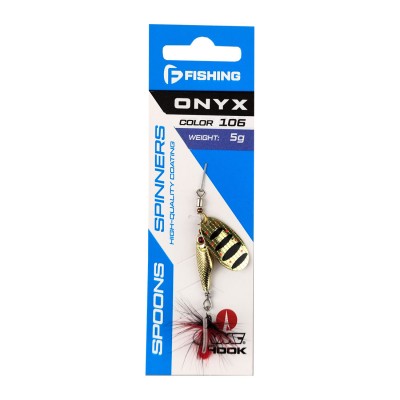 F-FISHING Блесна Onyx 5г цвет 106 F-FISHING Блесна Onyx 5г цвет 106