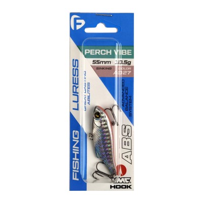 F-FISHING Воблер Perch Vibe 55мм 10.5г A027 Тонущий F-FISHING Воблер Perch Vibe 55мм 10.5г A027 Тонущий