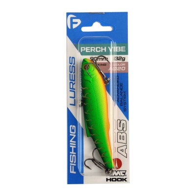 FLAGMAN Воблер Perch Vibe 90мм 32г A020 Тонущий FLAGMAN Воблер Perch Vibe 90мм 32г A020 Тонущий