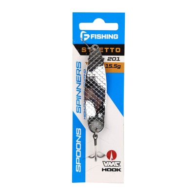 F-FISHING Блесна Stretto 15.5г цвет 201 F-FISHING Блесна Stretto 15.5г цвет 201