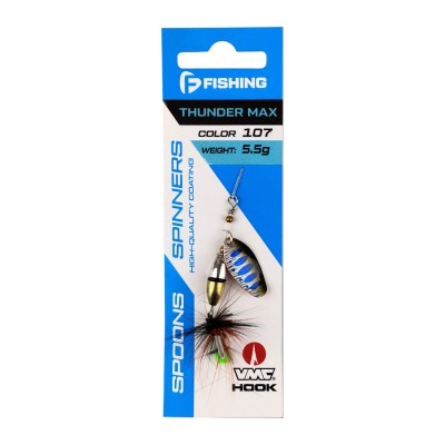 F-FISHING Блесна Thunder Max 5.5г цвет 107