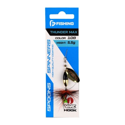 F-FISHING Блесна Thunder Max 5.5г цвет 108