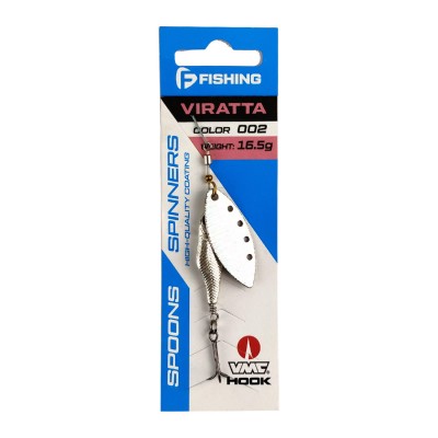 F-FISHING Блесна Viratta 16.5г цвет 002 F-FISHING Блесна Viratta 16.5г цвет 002