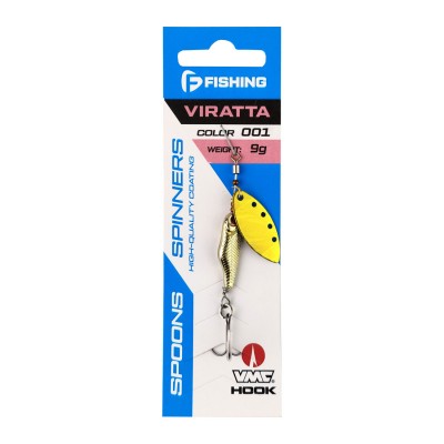 F-FISHING Блесна Viratta 9г цвет 001 F-FISHING Блесна Viratta 9г цвет 001