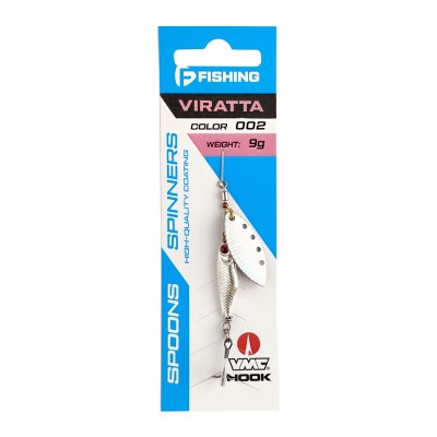 F-FISHING Блесна Viratta 9г цвет 002