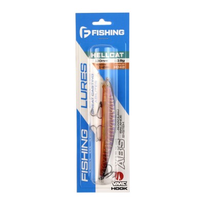F-FISHING Воблер Hellcat 130F 130мм 19г 1.0-2.0м F048 Плавающий F-FISHING Воблер Hellcat 130F 130мм 19г 1.0-2.0м F048 Плавающий