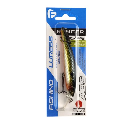 F-FISHING Воблер Ranger 85мм 8.5г 0.5-1.5м F1782 Суспендр