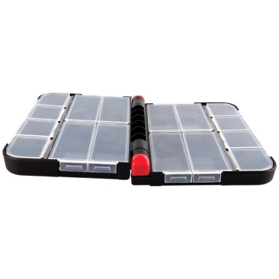 RUZZA Коробка двойная 133x97x32мм 8+8 отделений