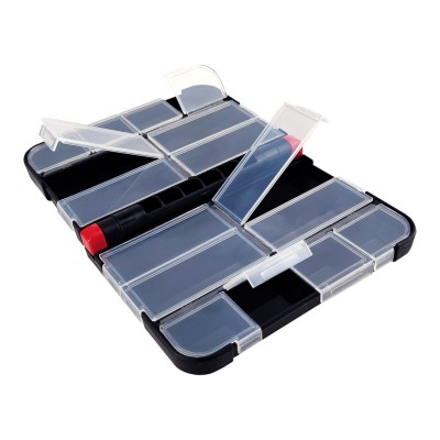 RUZZA Коробка двойная 133x97x32мм 8+8 отделений