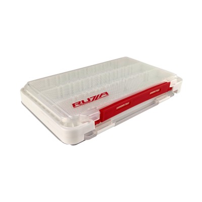 RUZZA Коробка 2-х сторонняя для приманок 175x105x30мм вставки EVA-foam + 12 перемычек