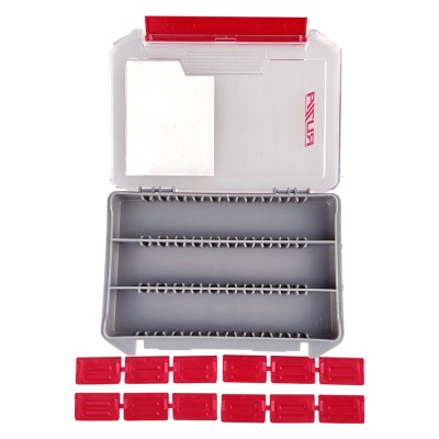 RUZZA Коробка для приманок 205x145x30мм 12 перемычек