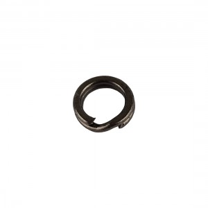 RUZZA Кольцо заводное Flat Split Ring Black №4,3 10шт