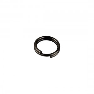 RUZZA Кольцо заводное Split Ring Black №3,5 10шт
