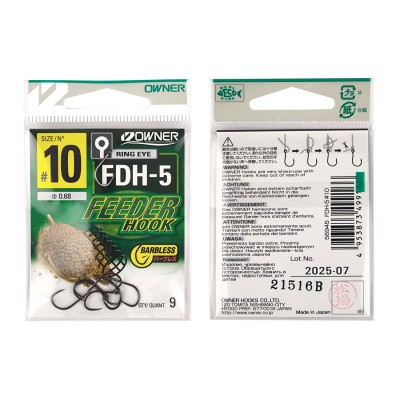 OWNER Крючок Feeder Hook FDH-5 BC №10 9шт