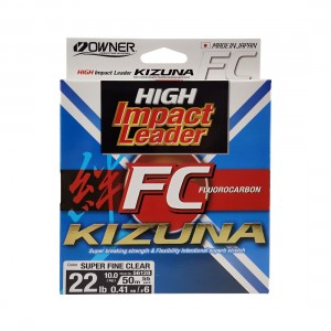 OWNER Леска Kizuna FC super clear 50м 0.41мм 9.98кг