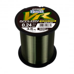 OWNER Леска Broad VR Moss Green Nylon 500м 0,235мм 3,6кг