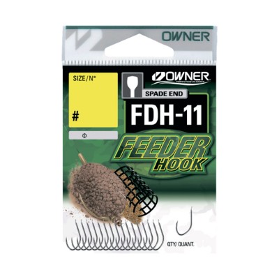 OWNER Крючок Feeder Hook FDH-11 BC №14 17шт