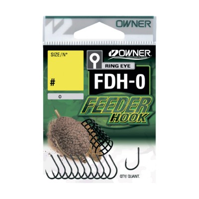 OWNER Крючок Feeder Hook FDH-0 BC №16 11шт