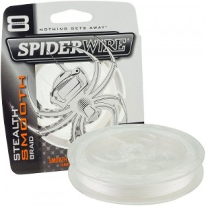 SPIDERWIRE Шнур плетеный Х8 Braid Stealth Smooth 150м полупрозрачный 0,07мм 6,0кг