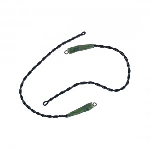 F-FISHING Отвод скрутка для поводка Elastic Twisted Feeder Rigs 12см 2шт