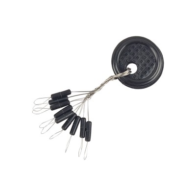 F-FISHING Стопор для лески черный Stick L 9шт