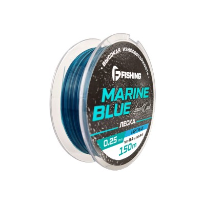 F-FISHING Леска Marine Blue Spin 150м 0,25мм 8,4кг/18,5lb