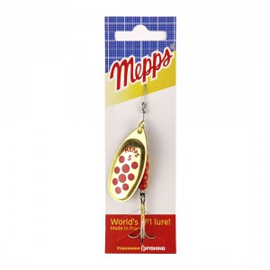 MEPPS Блесна Aglia Decoree Points Rouges №5 13г OR/красные точки