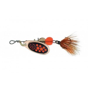 MEPPS Блесна Black Fury Mouche Orange №0 2г CU