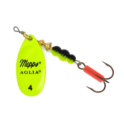 MEPPS Блесна Aglia Fluo №4 9г chartreuse