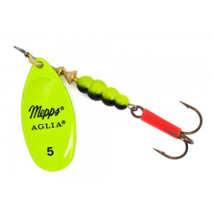 MEPPS Блесна Aglia Fluo №5 13г chartreuse