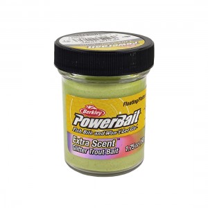 BERKLEY Паста форелевая сыр светло зеленая EU Cheese Light Green Glittert