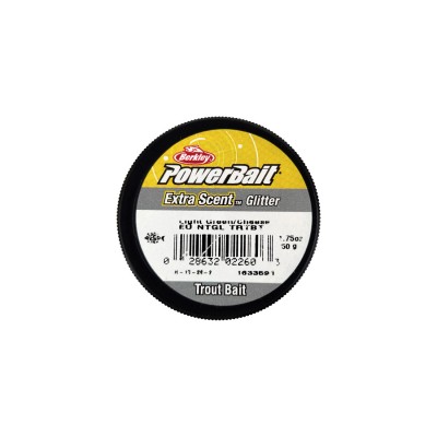 BERKLEY Паста форелевая сыр светло зеленая  EU Cheese Light Green Glittert