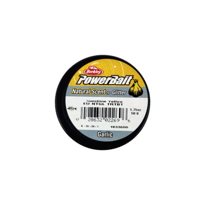 BERKLEY Паста форелевая чеснок желтая  EU Garlic SS Yellow Glittert