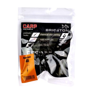 BRIGSTON Монтаж Карп бойл 40г 2поводка BRIGSTON Монтаж Карп бойл 40г 2поводка
