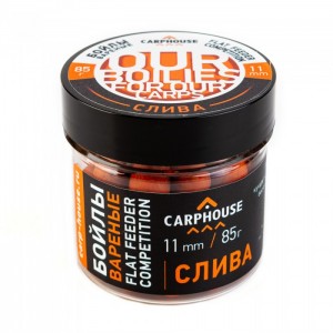 CARP-HOUSE Бойлы вареные насадочные Слива 11мм
