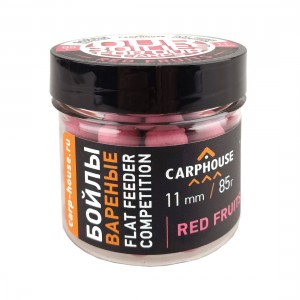 CARP-HOUSE Бойлы вареные насадочные Red Fruits фрукты 11мм