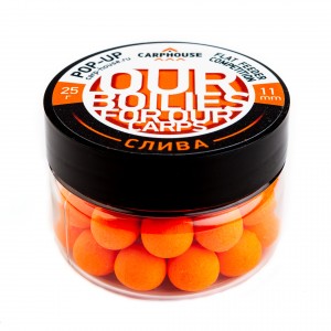 CARP-HOUSE Бойлы плавающие Pop-Up Слива 11мм