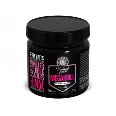 FFEM Бойлы насадочные растворимые Monster Soluble Boilies HNV-Mega Krill 22мм