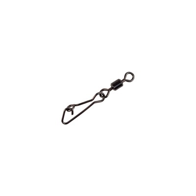 FISH SEASON Вертлюжок с застежкой Hooked №8 12кг 9шт