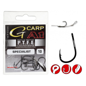GAMAKATSU Крючок G-Carp A1 Specialist №10 10шт