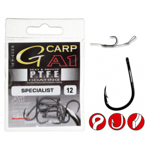 GAMAKATSU Крючок G-Carp A1 Specialist №12 10шт